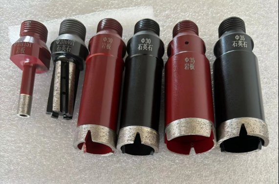 CNC Wet Thin-Wall Diamond Core Bit for Dekton (Continuous Rim)