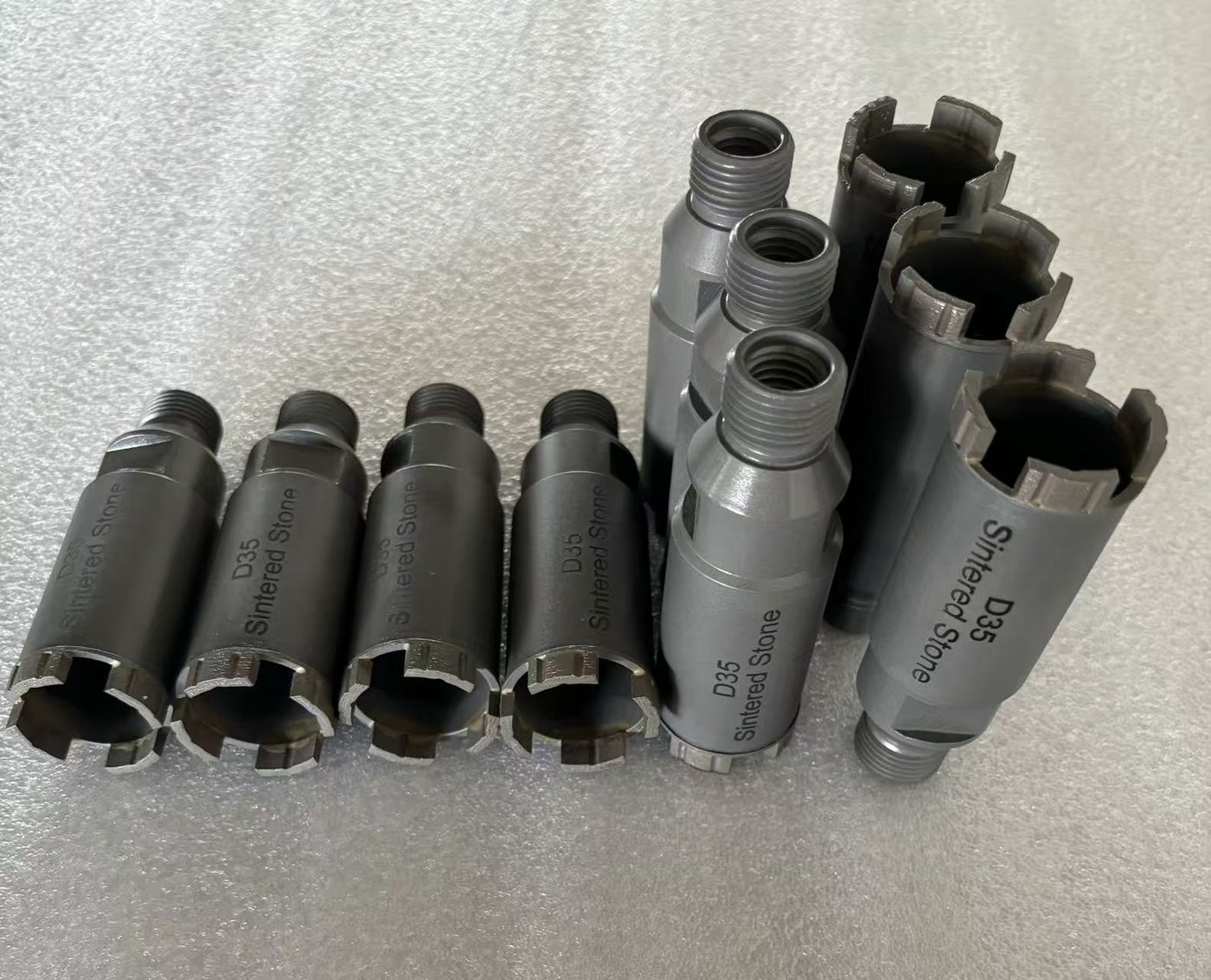CNC Wet Thin-Wall Diamond Core Bit for Dekton (Crown / Wavy Tooth)